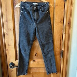MADEWELL Perfect vintage Denim charcoal size 25